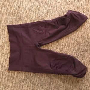 COPY - Lululemon Dark Purple Crops